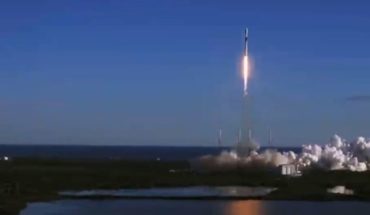 translated from Spanish: SpaceX puso en órbita un satélite de la Fuerza Aérea de Estados Unidos
