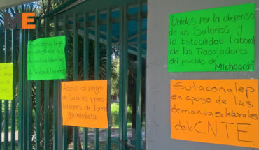 Suma otra quincena sin pago a trabajadores del sector educativo Michoacán