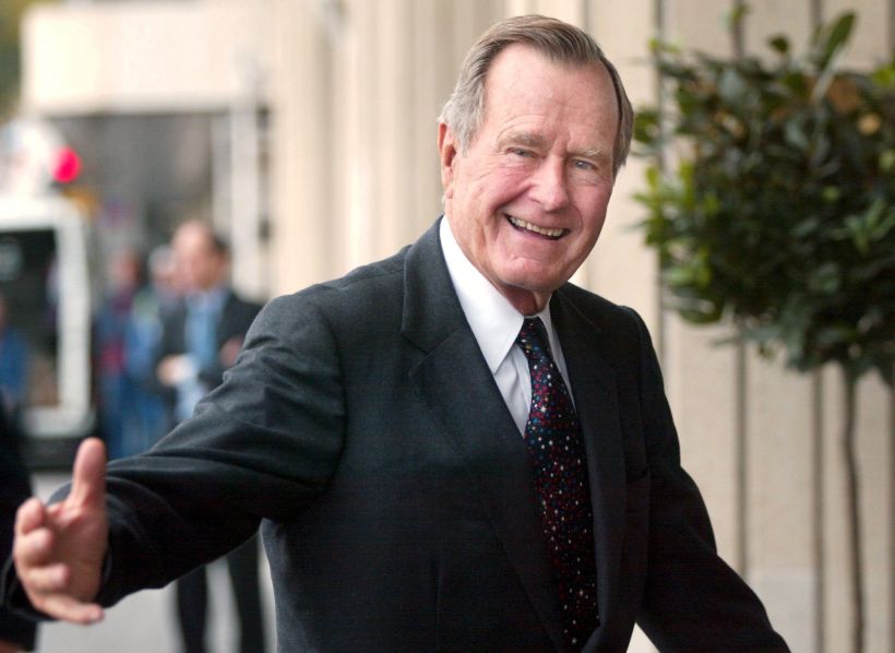 The former President of United States George H.W. Bush died at age 94