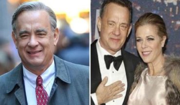 translated from Spanish: Tom Hanks le paga el almuerzo a todos los comensales