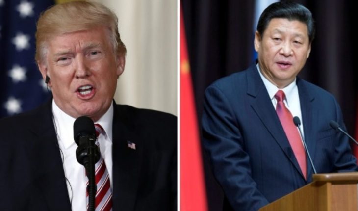 translated from Spanish: Trump y Xi conversan sobre acuerdo comercial