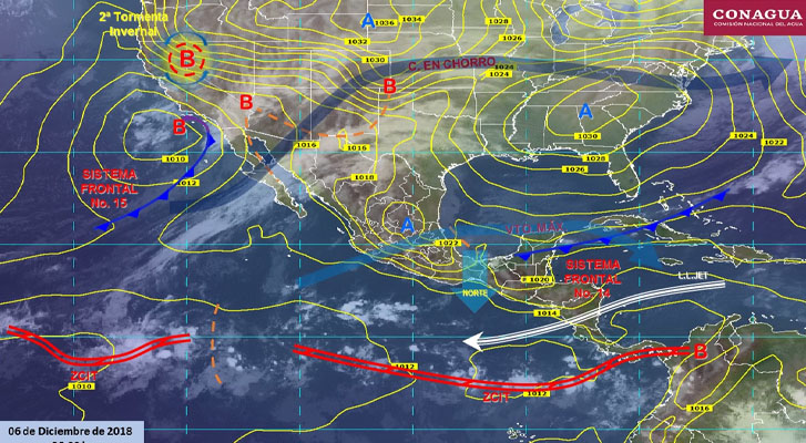 Will provide for specific very strong storms in the North Pacific in the country