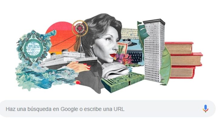 ¿Por qué homenajear con un Google doodle a Clarice Lispector?