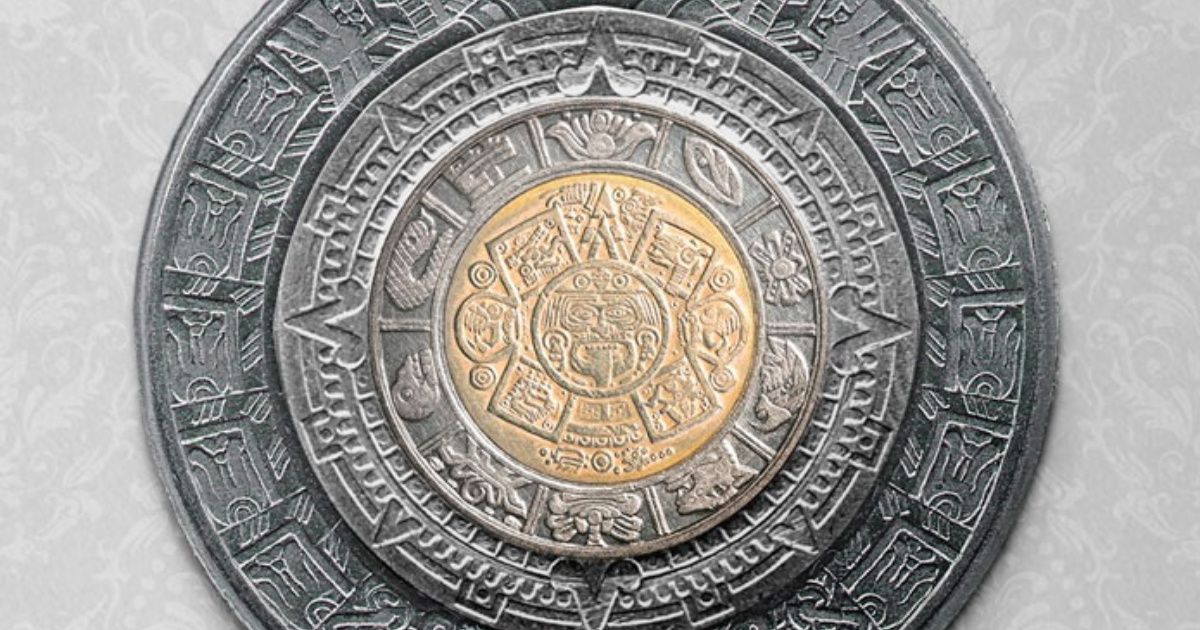 ¿Sabías que en las monedas puedes encontrar símbolos aztecas?