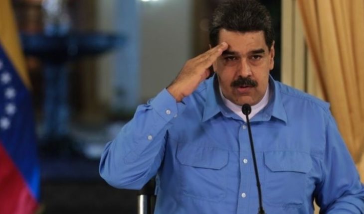 Maduro habló con la banda presidencial y le pidió a EEUU que se vaya del país