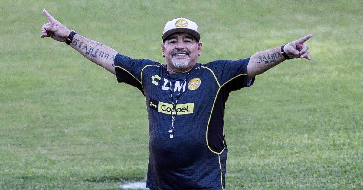 Maradona regresa a México para hacerse cargo de los Dorados