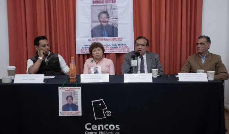 Padres de desparecido piden justicia a AMLO