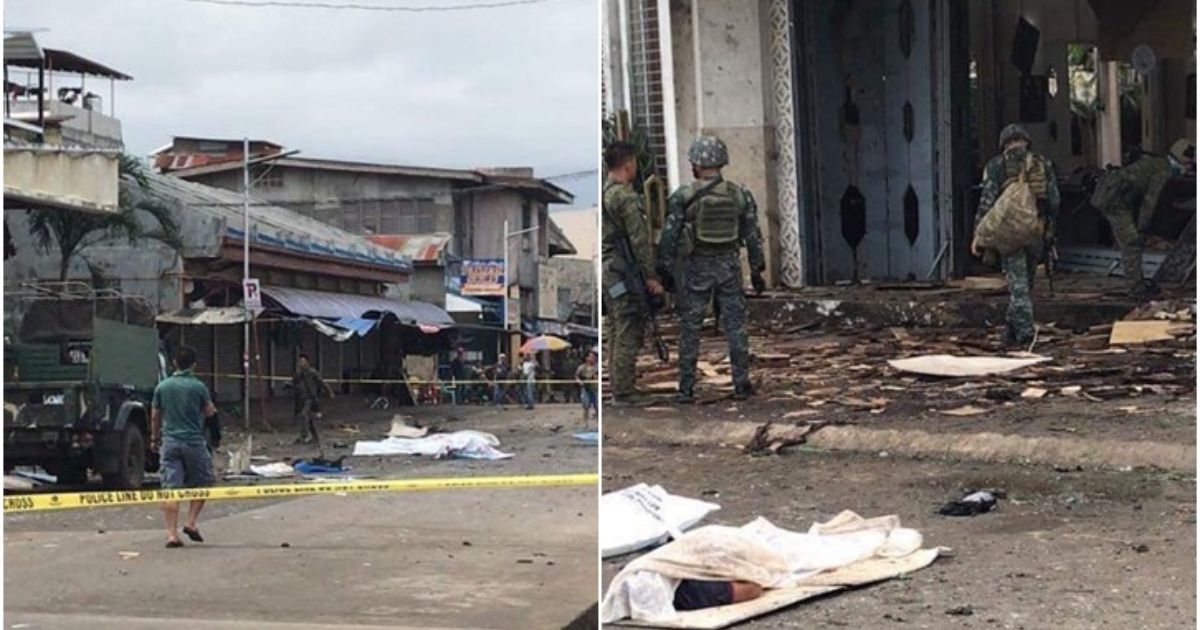 Sube a 19 el número de muertos en atentado a catedral filipina