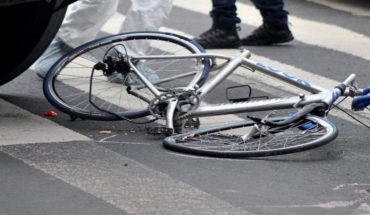 Transporte público atropella a ciclista en Tlalpan