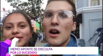 Video: Memo Aponte se disculpa por lo sucedido | Destardes
