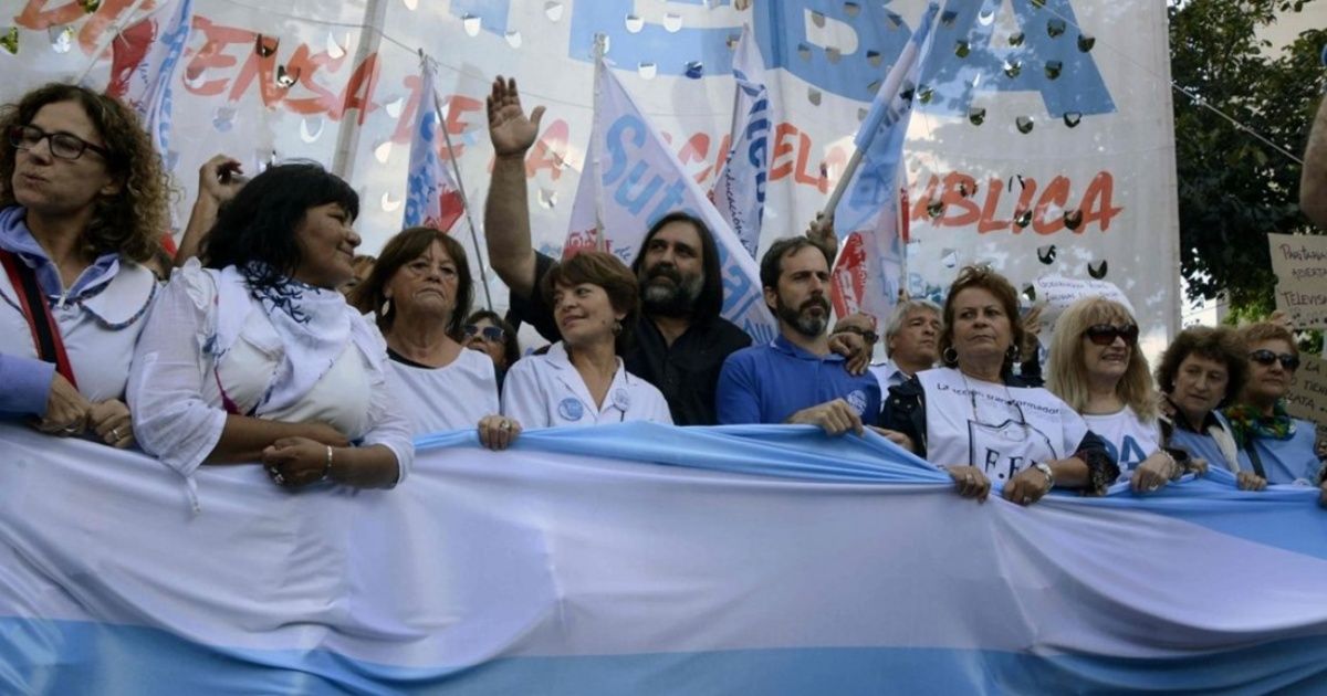 Buenos Aires teachers claim the "urgent call for joint" Vidal