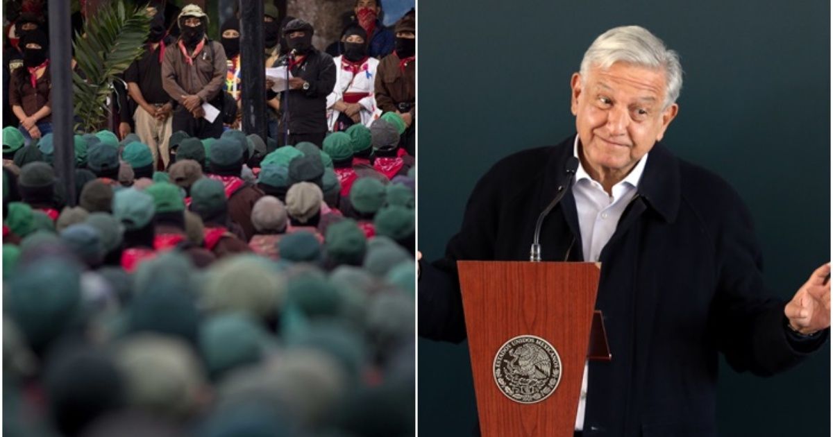 "Crazy", "stinking politician" and "liar": so called the EZLN to AMLO