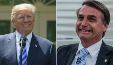 translated from Spanish: Dialogue on Twitter between Bolsonaro and Trump: “together” give “prosperity” to their villages