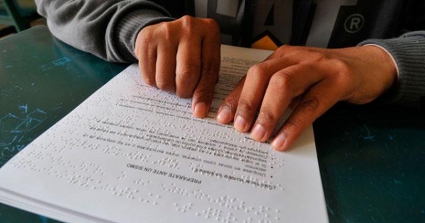 For the first time we celebrate the international day of braille