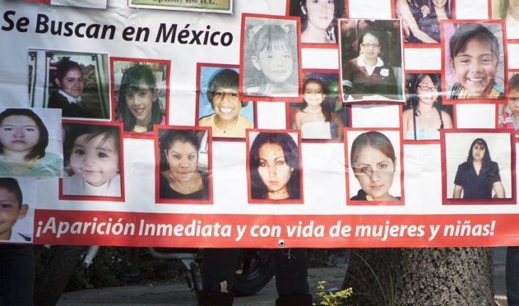 translated from Spanish: In six years, more than 3 thousand children have disappeared in Mexico