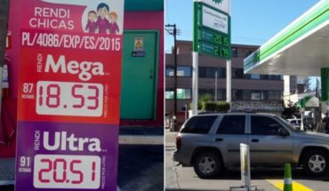 translated from Spanish: Lower the price of gasoline at some stations of Tijuana