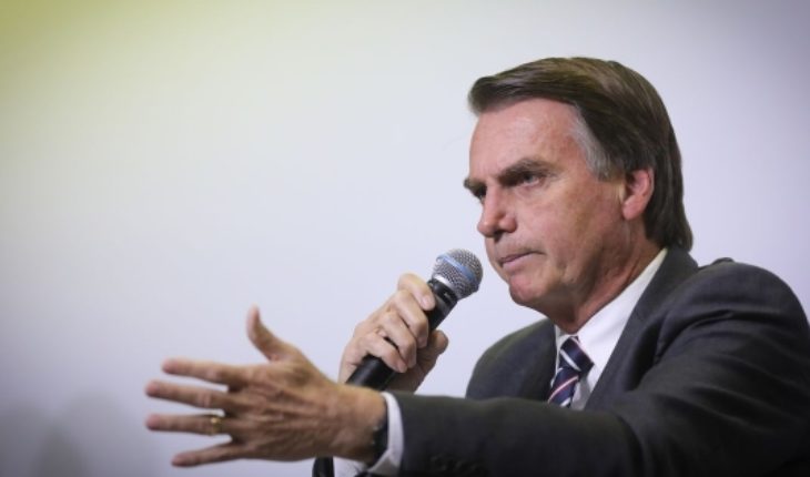 translated from Spanish: Presidential excandidata says Bolsonaro started to introduce the “Kickback” in Brazil
