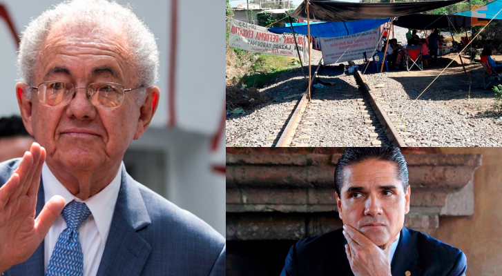 Secretary of communications and transport said, railways release corresponds to the Government of Michoacan