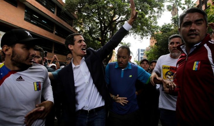 translated from Spanish: The IACHR request protection for Juan Guaidó