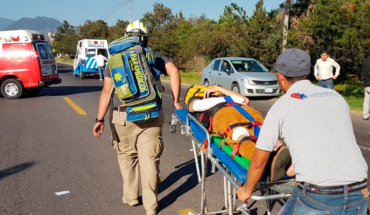 10 estudiantes del Tecnológico de Uruapan quedan heridos en volcadura de camioneta