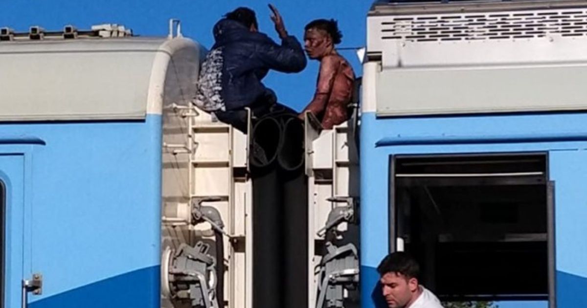2 jóvenes electrocutados en el tren Roca: qué fue lo que pasó