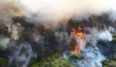 Alerta Roja en Aysén: incendios amenazan sector de las Catedrales de Mármol