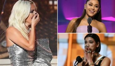 Ariana Grande, Dua Lipa, Lady Gaga y todos los ganadores de los Grammy 2019