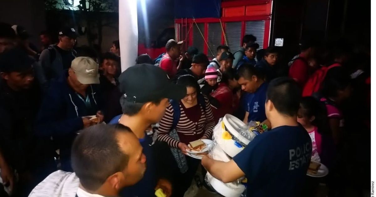 Aseguran a 239 migrantes en Veracruz