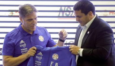 Berizzo es presentado como técnico de Paraguay