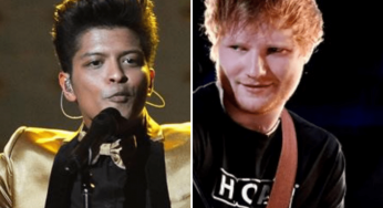 Censuran canciones de Bruno Mars y Ed Sheeran en Indonesia