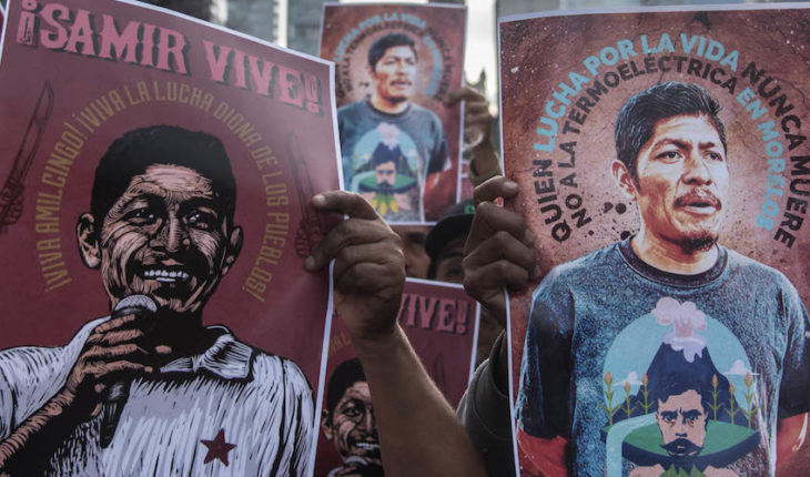 Detienen a uno de los presuntos asesinos del activista Samir Flores