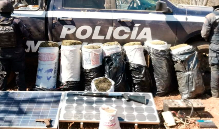 Desaparecen cinco policías de Tuzántla y en su búsqueda aseguran droga y armas