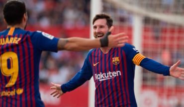 El Barça gana en Sevilla con otro recital de Lionel Messi