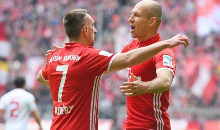 El fin de una era: Bayern Münich evalúa organizar partido de despedida para Ribéry y Robben