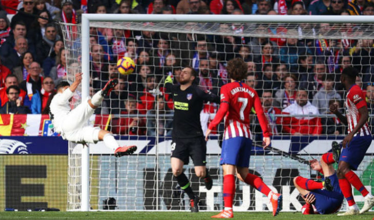 El golazo de Casemiro contra el Atlético de Madrid