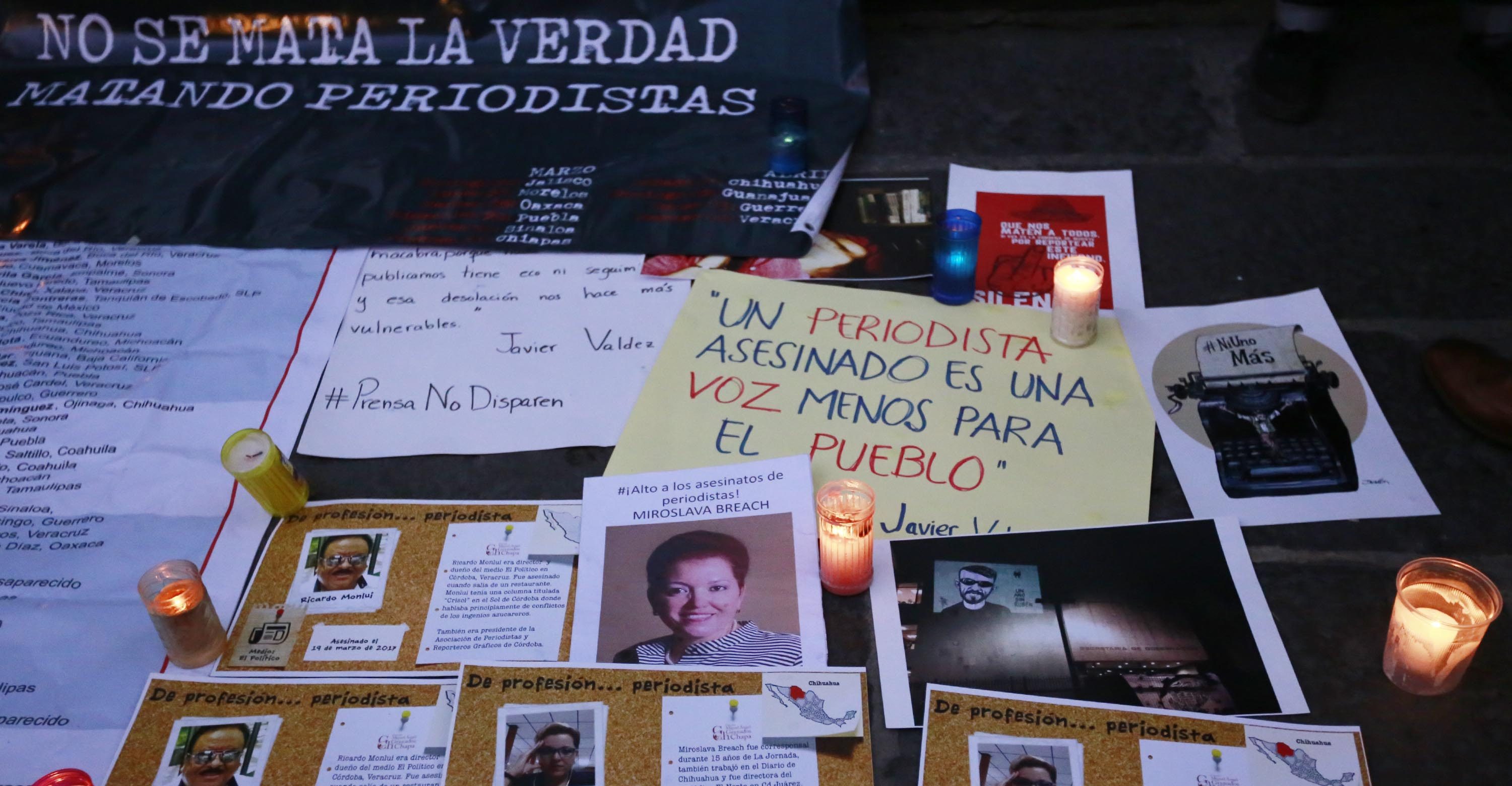 En México, el 99% de las agresiones contra periodistas quedan impunes