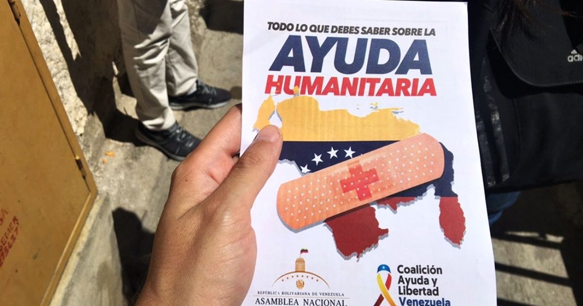 Guaidó: "Bloquear la ayuda humanitaria los hace casi genocidas"