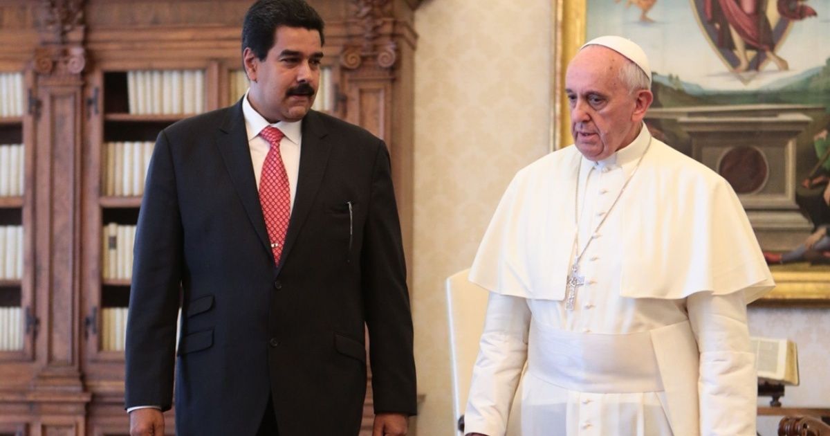 Maduro le escribió una carta al Papa Francisco para pedirle ayuda
