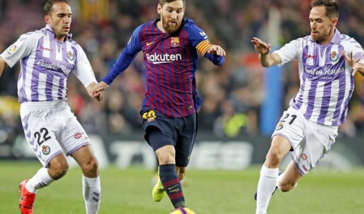 Messi devuelve el triunfo a Barcelona ante Valladolid, en la previa de los octavos de Champions