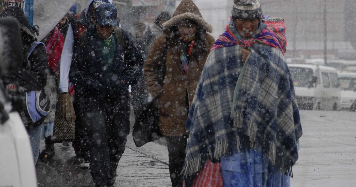 Nieve, tormentas y un nuevo frente frío azotará a México