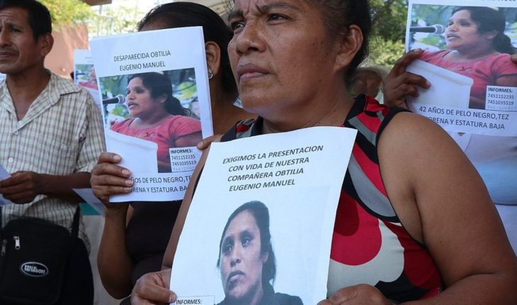 ONU pide reforzar búsqueda de activistas desaparecidos
