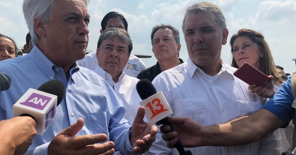 Piñera a Guaidó en Cucutá: “En 30 días usted está cambiando la historia”
