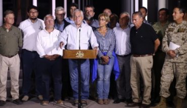 Piñera aumenta la cifra tras nuevo balance: “La inversión será de $60 mil millones en las regiones afectadas”
