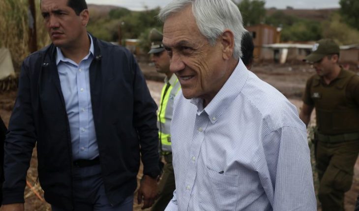 Piñera entregará bonos para damnificados por invierno altiplánico en el norte