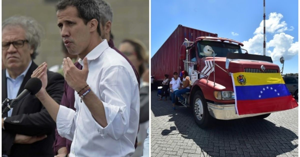 Primer cargamento de ayuda internacional ingresa a Venezuela