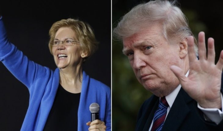 Puede que Trump no esté libre para 2020: Elizabeth Warren