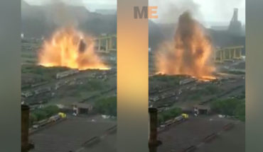 Se registra una fuerte explosión en ArcelorMittal, en Lázaro Cárdenas, sólo un choque térmico sin víctimas ni daños, afirma la empresa