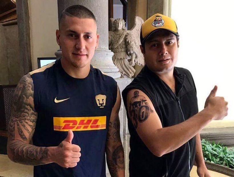 "Traicionó su palabra" hincha de los Pumas alterará su tatuaje de Nicolás Castillo