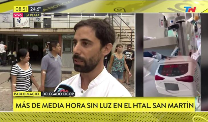 Video: Bebés con Respiración artificial en el hospital de La Plata por falta de luz