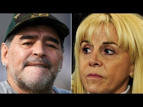 Claudia Villafañe a juicio por la serie de Maradona